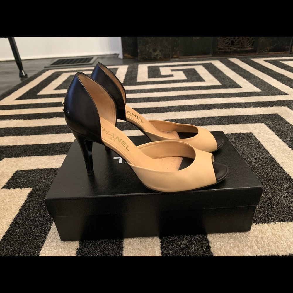 Chanel d’orsay shoes size 37